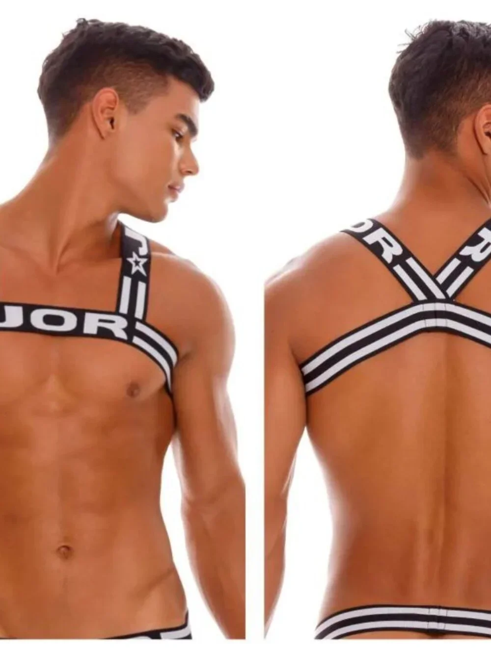 [XL]   Pistons Black & White Harness by JOR 1603